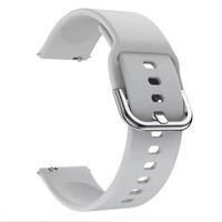 CORREA DE SILICONA PARA SMARTWATCH 18MM GRIS
