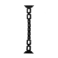 Correa de acero inoxidable apple watch Chic steel Negro 42-44-45-49mm
