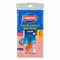 Paño De Limpieza Multiuso Virutex Pack 6 Un