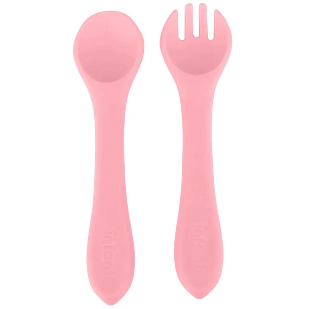 Set De Cubiertos De Silicona Infanti Niña INFANTI