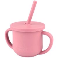 Vaso & Snack 2 En 1 Silicona Infanti 225Ml Niña INFANTI