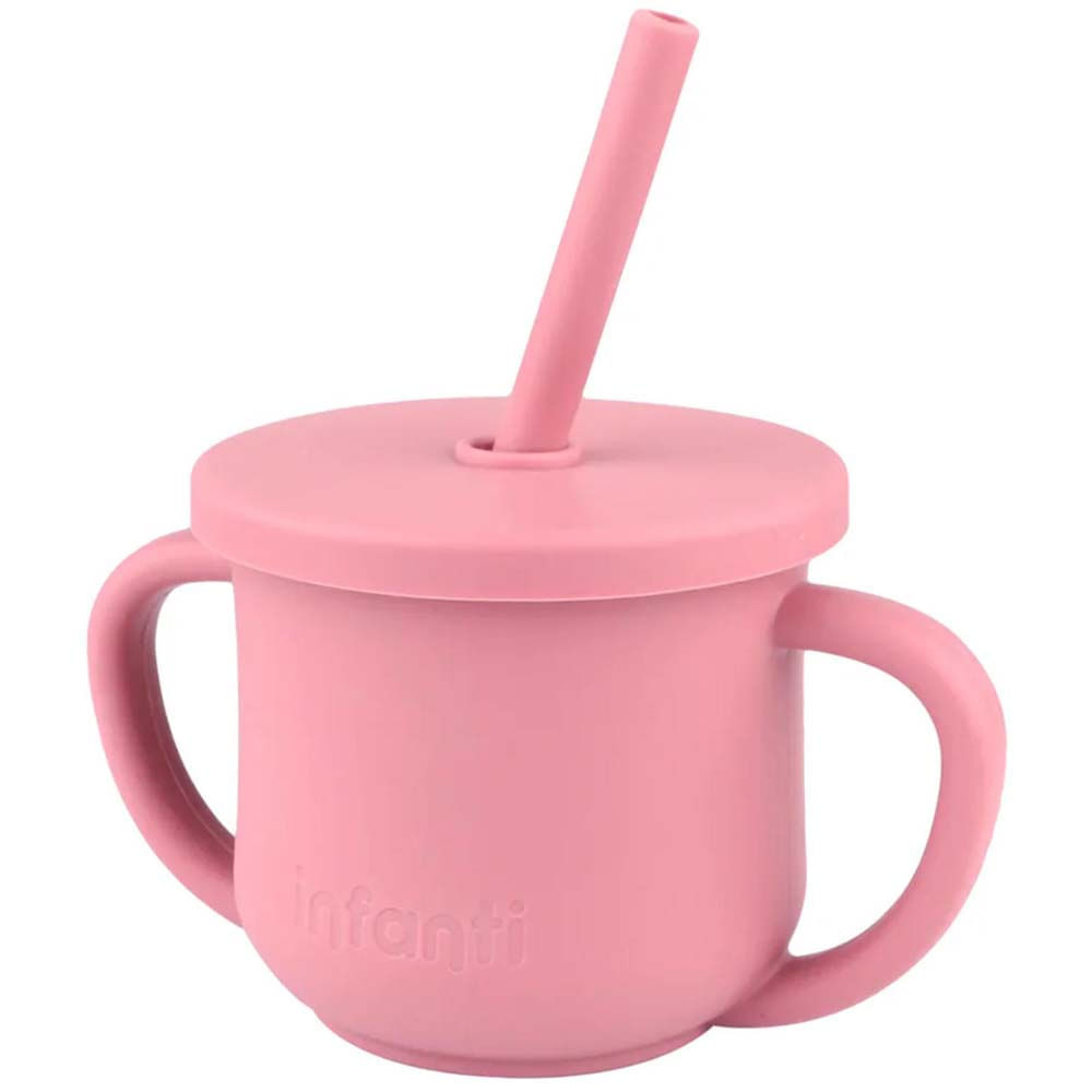 Vaso & Snack 2 En 1 Silicona Infanti 225Ml Niña INFANTI