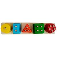 Juego didáctico figura geométrica Jhtoy-722 PLAZA VEA