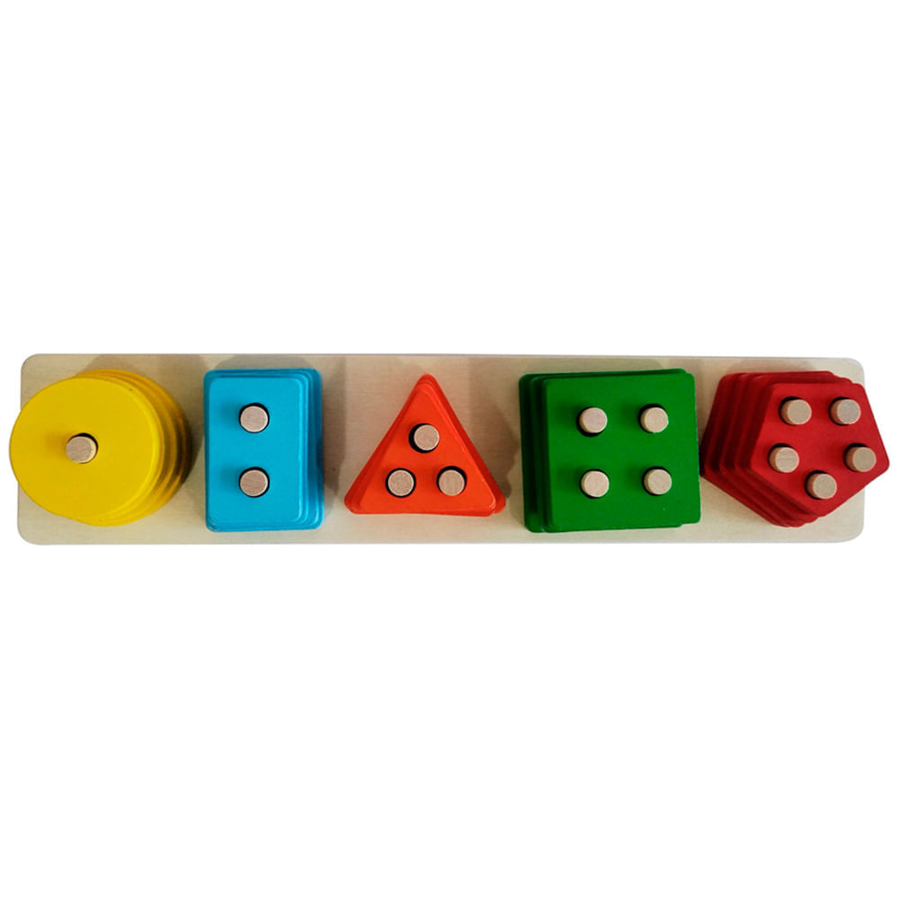 Juego didáctico figura geométrica Jhtoy-722 PLAZA VEA