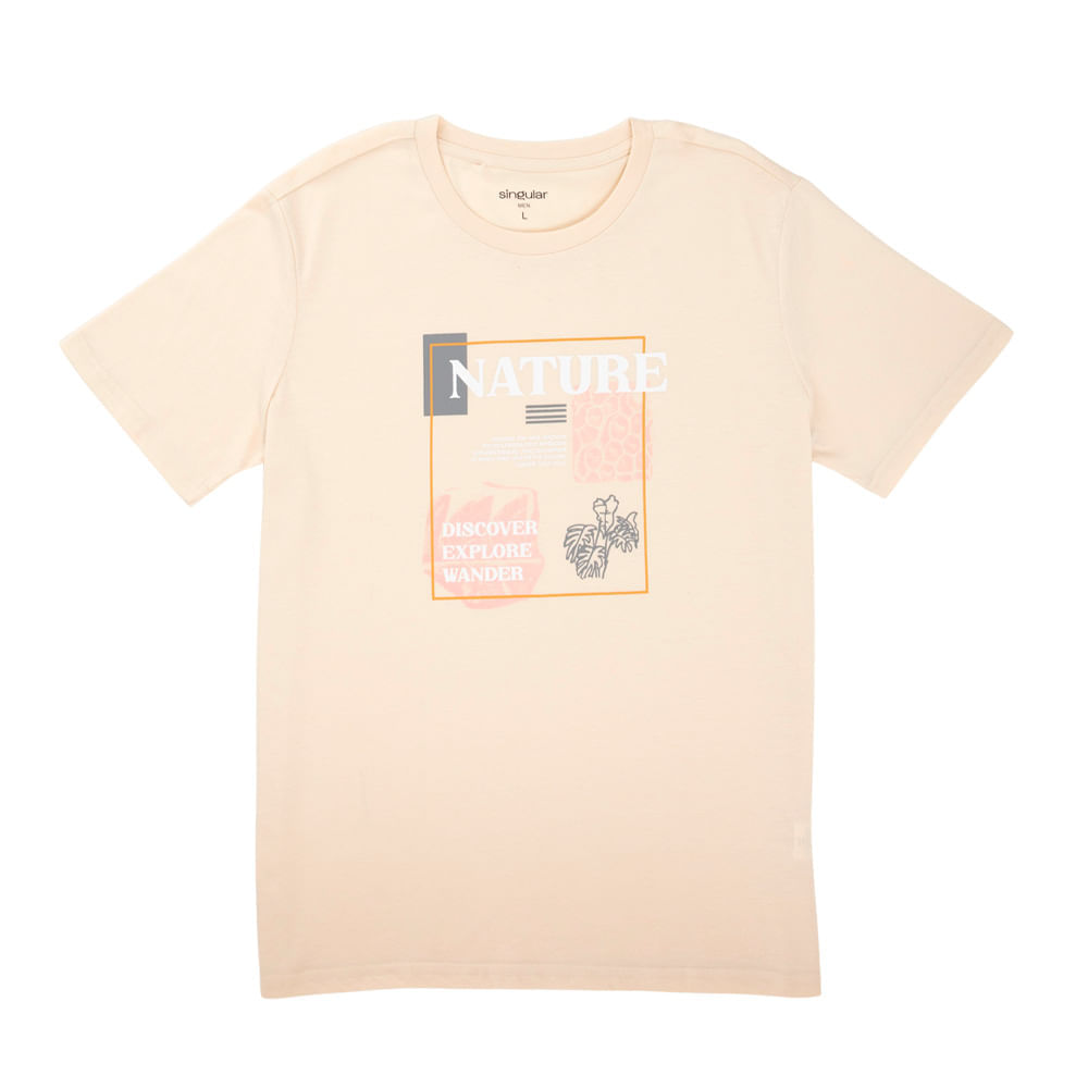Polo Estampado 1 hombre OI25 SINGULAR