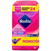 Toallas Higiénicas NOSOTRAS Extra Suave Paquete 48un