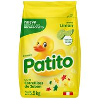 Detergente PATITO Bicarbonato Limón Bolsa 5.5kg
