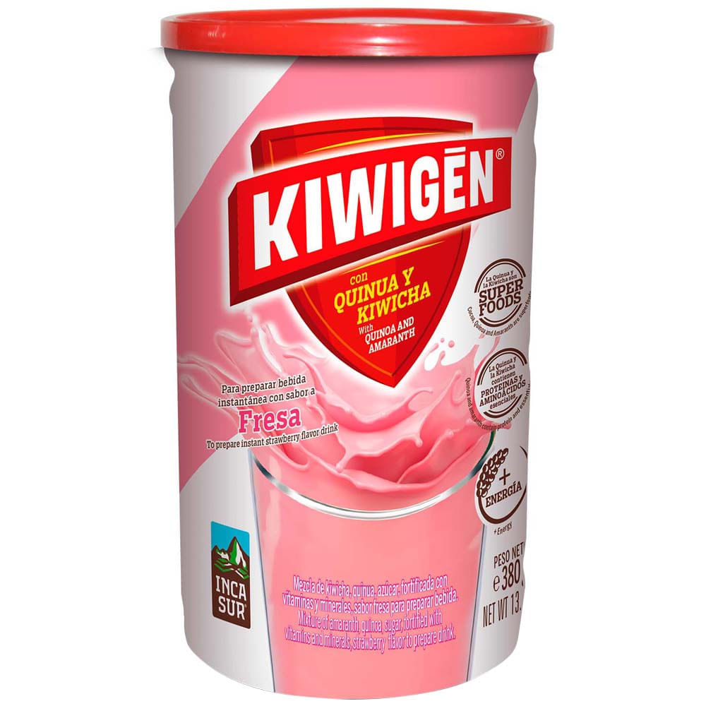 Fortificante Instantáneo KIWIGÉN Fresa Frasco 380g