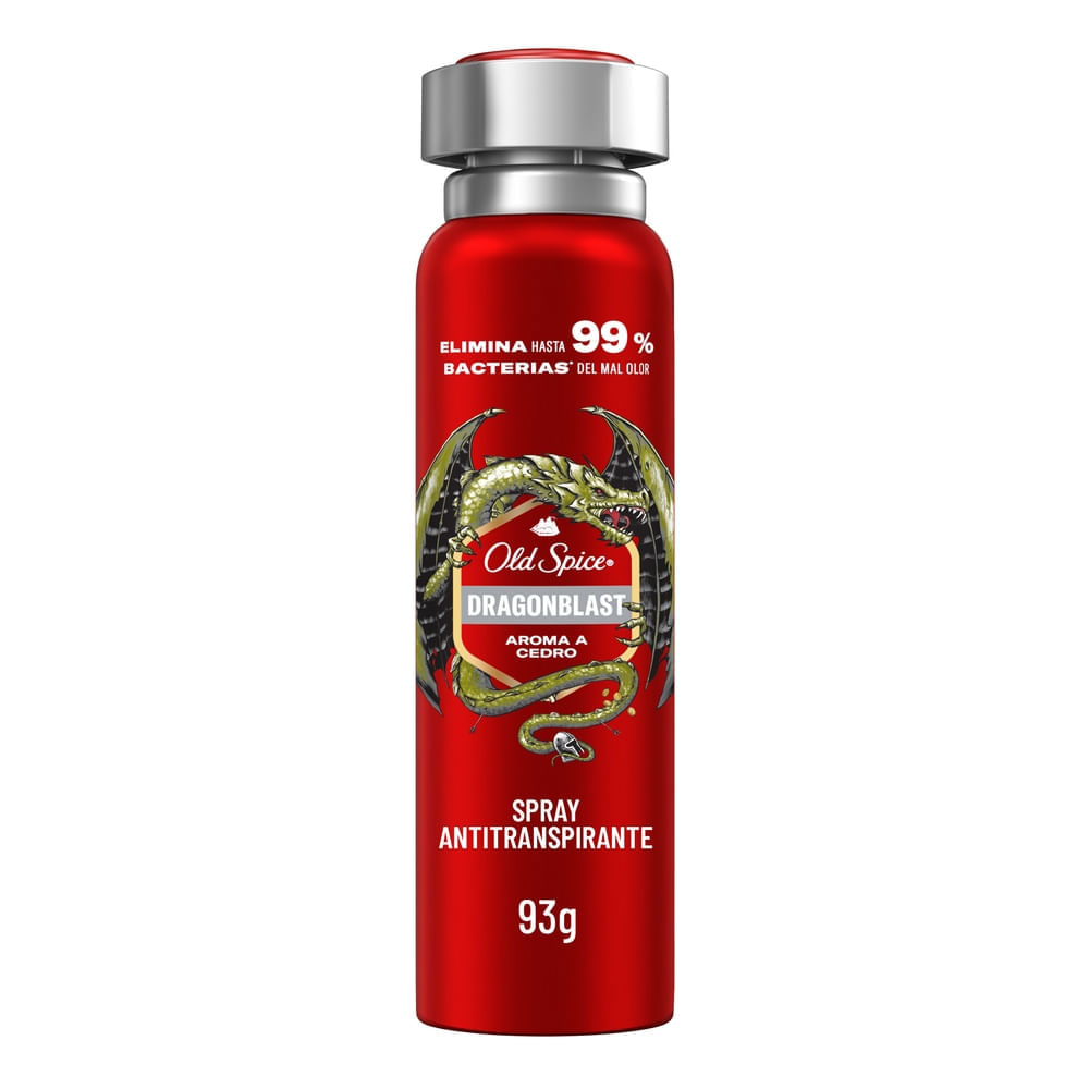 Desodorante en Aerosol OLD SPICE Dragonblast Frasco 93g