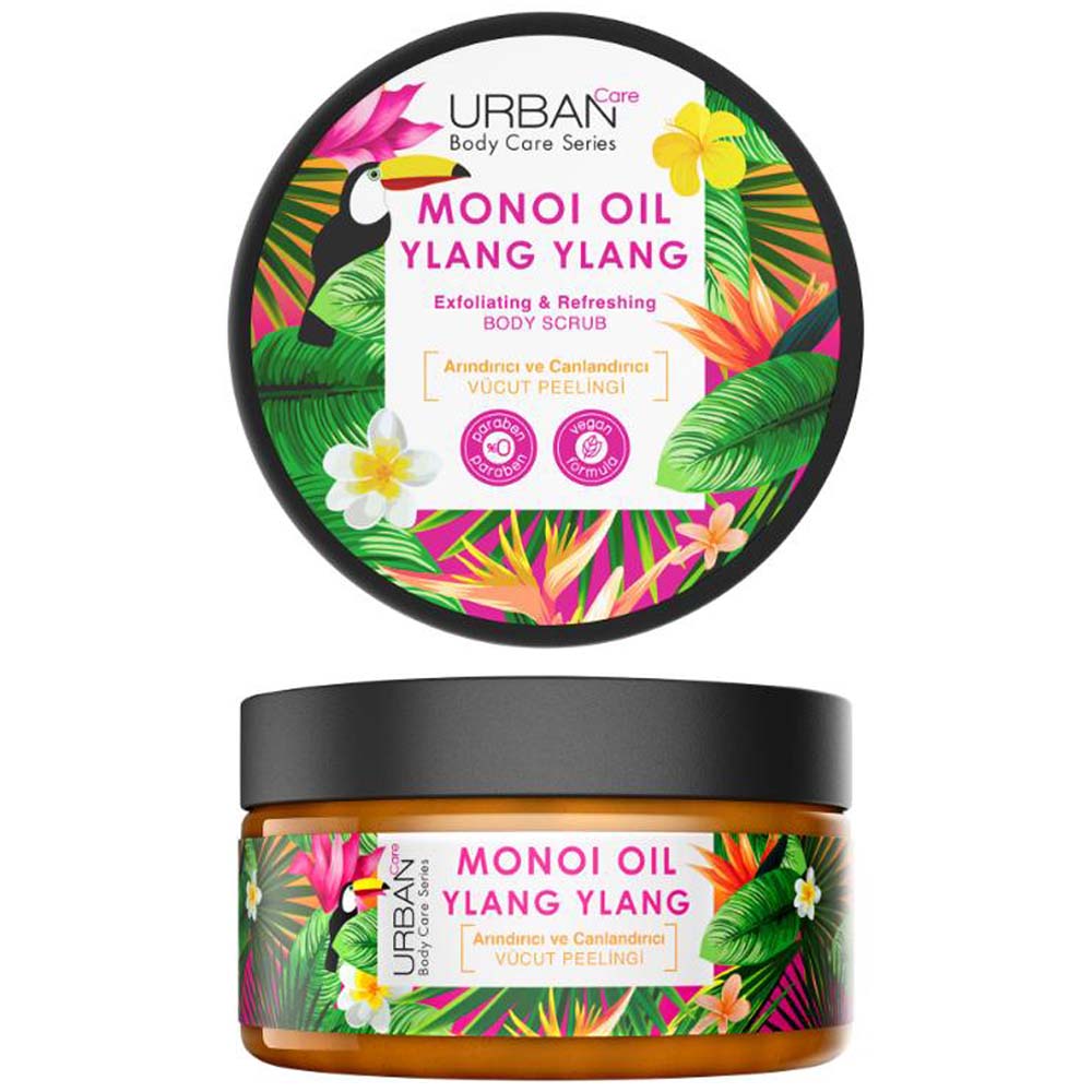 Exfoliante Corporal URBAN CARE Monoi & Ylang Ylang Pote 200ml