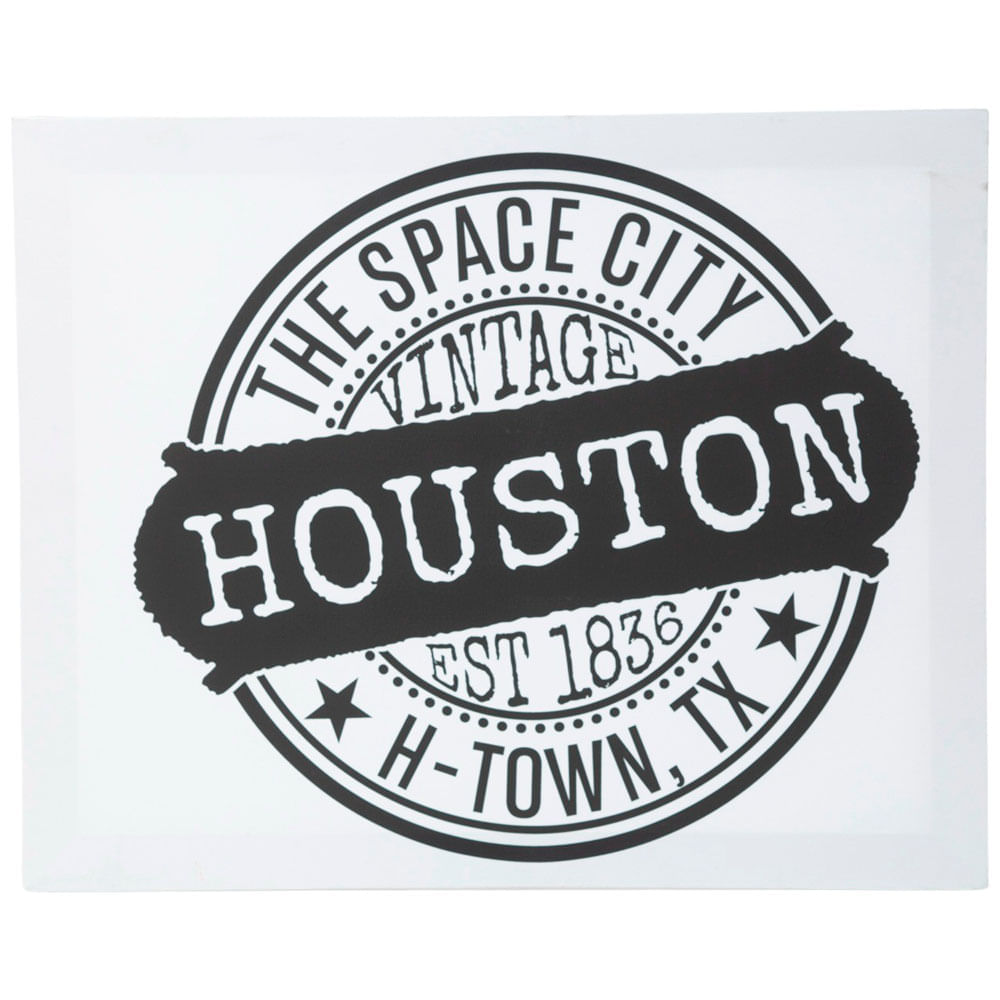 Cuadro Canva DECO HOME 40x50cm Houston Oi 2025