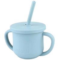 Vaso & Snack 2 En 1 Silicona Infanti 225Ml Niño INFANTI