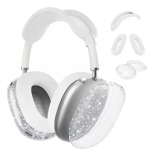 CASE PROTECTOR NACARADO PARA AIRPODS MAX - BLANCO