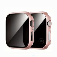 BUMPER CON GLASS ANTIESPÍA PARA SMARTWATCH 44-45-49MM ROSADO