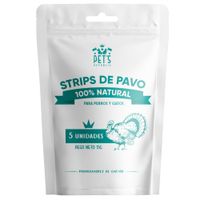 Snack para perros y gatos PETS REPUBLIC Strips de Pavo doypack 15g