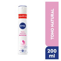 Desodorante para Mujer Spray NIVEA Tono Natural Classic Touch Frasco 200ml