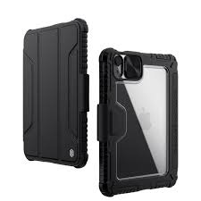 Bumper Nillkin Leather Case Pro para Apple IPad Pro 13 2024 Negro
