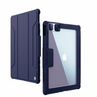 Bumper Nillkin Leather Case Pro para Apple IPad Air 13 2024 Azul