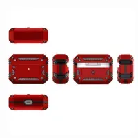 Case Armor para Airpods Pro 2 Rojo