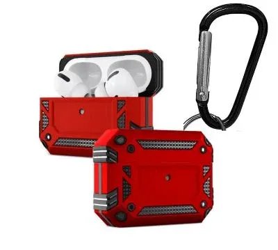 Case Armor para Airpods Pro Rojo
