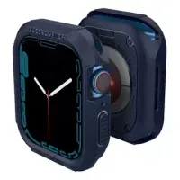 BUMPER CON GLASS ANTIESPÍA PARA SMARTWATCH 44-45-49MM AZUL