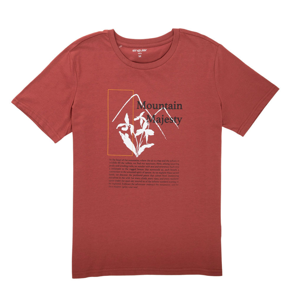 Polo Estampado 1 hombre OI25 SINGULAR