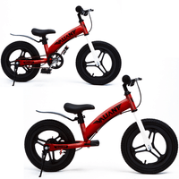 Bicicleta de Equilibrio Aro 16 3 en 1 (4 a 8 años) Roja
