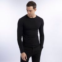 Polo Hombre Neck Negro New Malabar