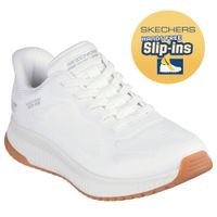 Zapatillas Urbanas Skechers Mujer Slip-ins Bobs Squad 4 117624-Wht Blanco
