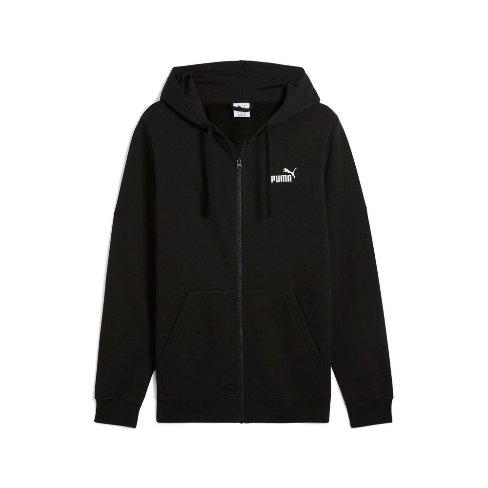 Casaca Deportiva Puma Hombre Ess No. 1 Logo Full-Zip Hoodie 682586 01 Negro