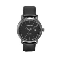 Reloj Fechero Aerostar Style Legacy Ae20003Lbk Hombre Negro