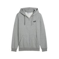 Casaca Deportiva Puma Hombre Ess No. 1 Logo Full-Zip Hoodie 682586 03 Gris