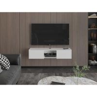 Panel Tv 65"" Gleid 2 Puertas - Blanco