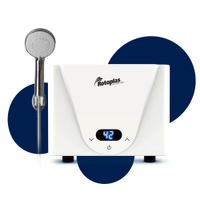 Terma Instantánea Digital Max con Pantalla Táctil y Regadera Cromada  500487