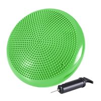 DISCO DE EQUILIBRIO CON INFLADOR PILATES YOGA FITNESS VERDE