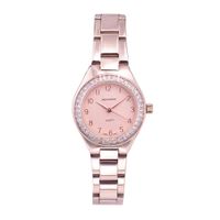 Reloj Analógico Aerostar Paris Ae60001Arg Mujer Oro Rosa