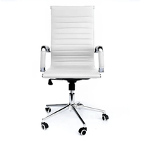 Silla de Oficina Ejecutiva Odisey Ergonomica color Blanco TU MESITA