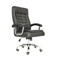 Silla de Oficina Ejecutiva Pascal color Negro Giratoria TU MESITA
