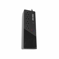 Estabilizador Forza Fvr-1012 1000VA 500W 220V 4 Tomas Negro