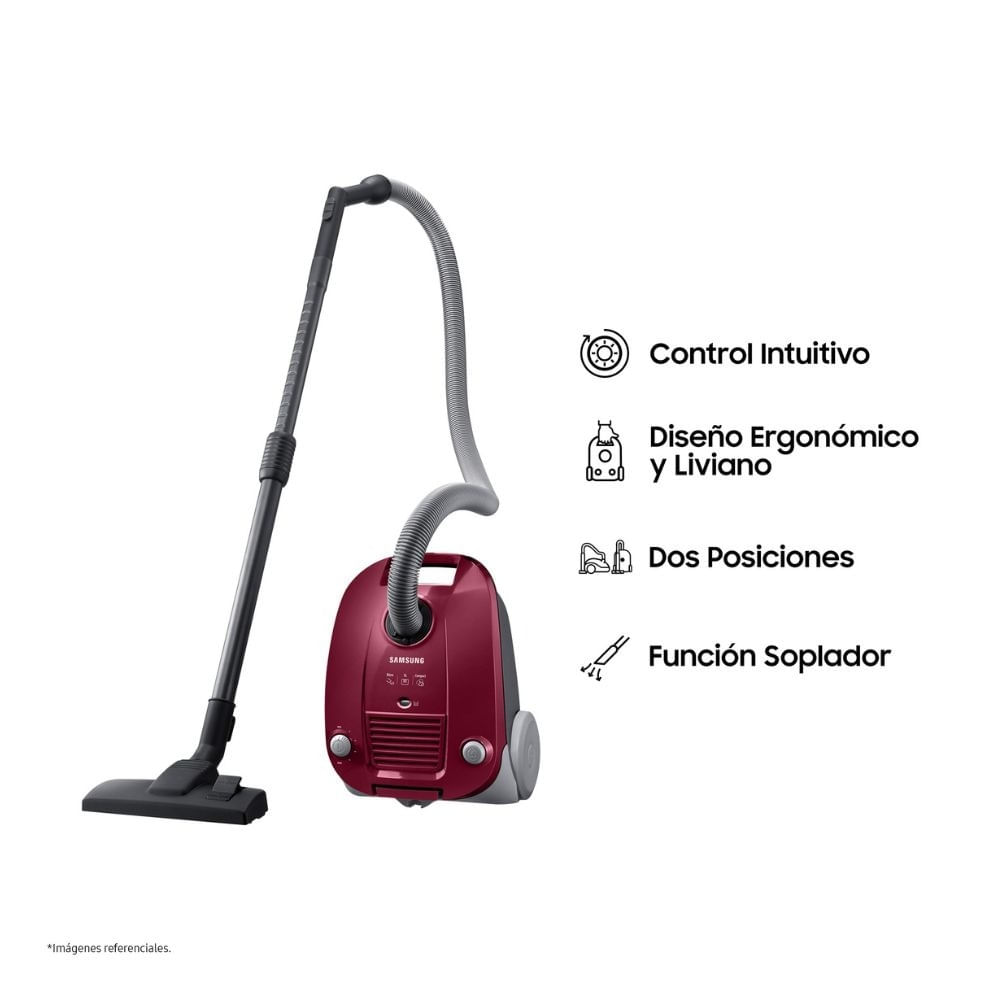 Aspiradora Samsung Dust Blowing 2000W VCC4190V3E/XZS Vino Rubí