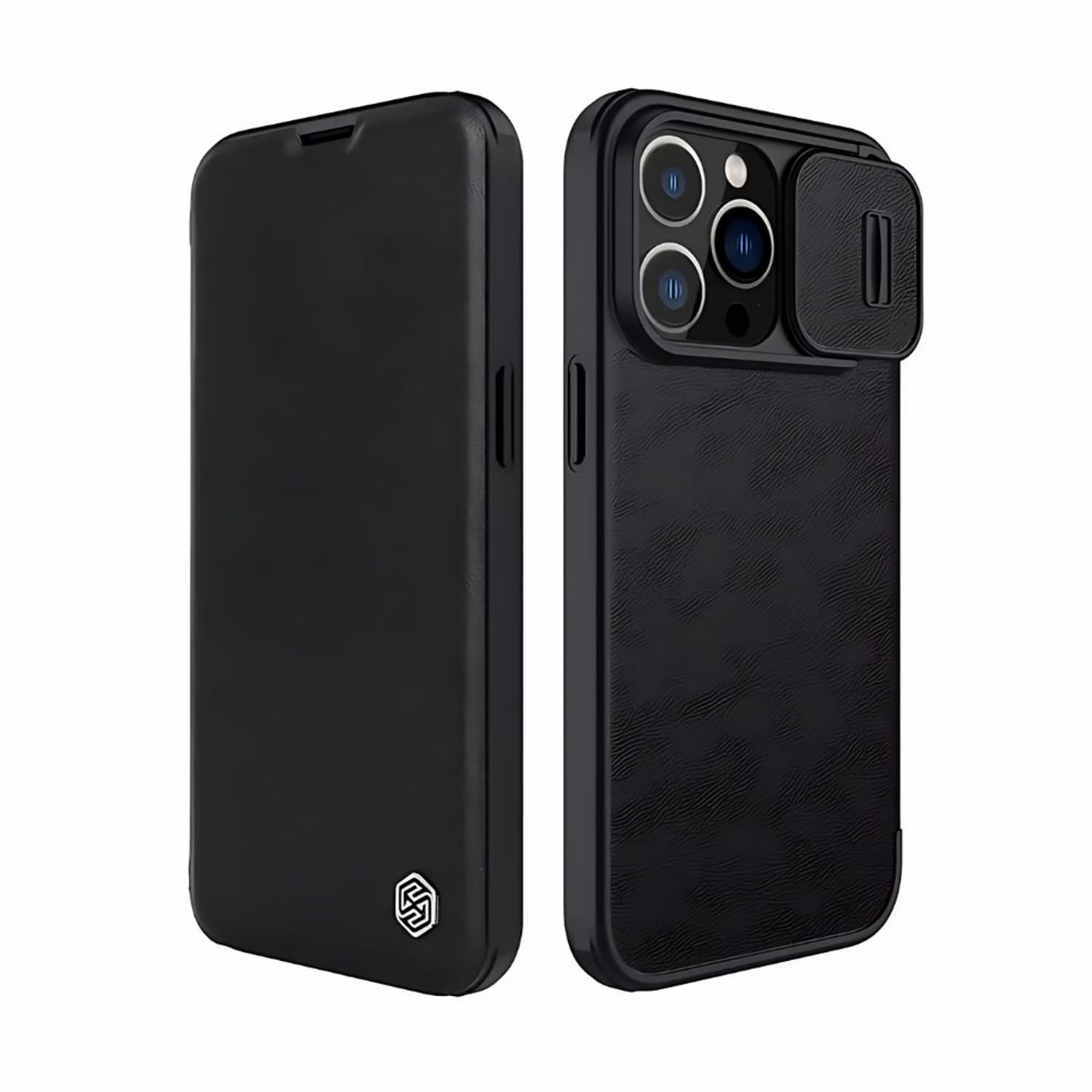Case Nillkin Qin Pro Leather para Iphone 14 Plus Negro