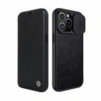 Case Nillkin Qin Pro Leather para Iphone 15 Pro Max Negro