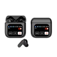 AUDIFONOS CON PANTALLA SE60 HD ANC+ENC NEGRO