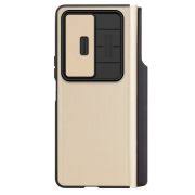 Case Nillkin Qin Pro Leather para Samsung ZFOLD 4 Dorado