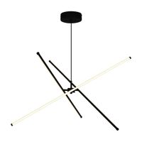 Lámpara Colgante Led Orange Seúl 22W Luz Cálida Negro