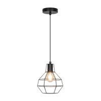 Lámpara Colgante Trendy Orange Luchi E27 Negro