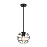 Lámpara Colgante Trendy Orange Esfera E27 Negro