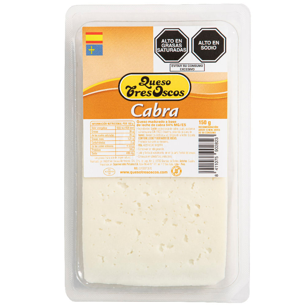 Queso de Cabra TRES OSCOS 150g