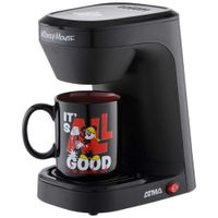 Cafetera Personal ATMA 225ml Disney CAAT8018PE Negro