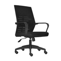 Silla de escritorio Franz Be Negro Reclinación 90° Bonno